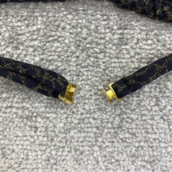 Demi Moore X Andie The Tropez Top Medium Black Triangle Bikini Swim AT255-BLK - Picture 5 of 12